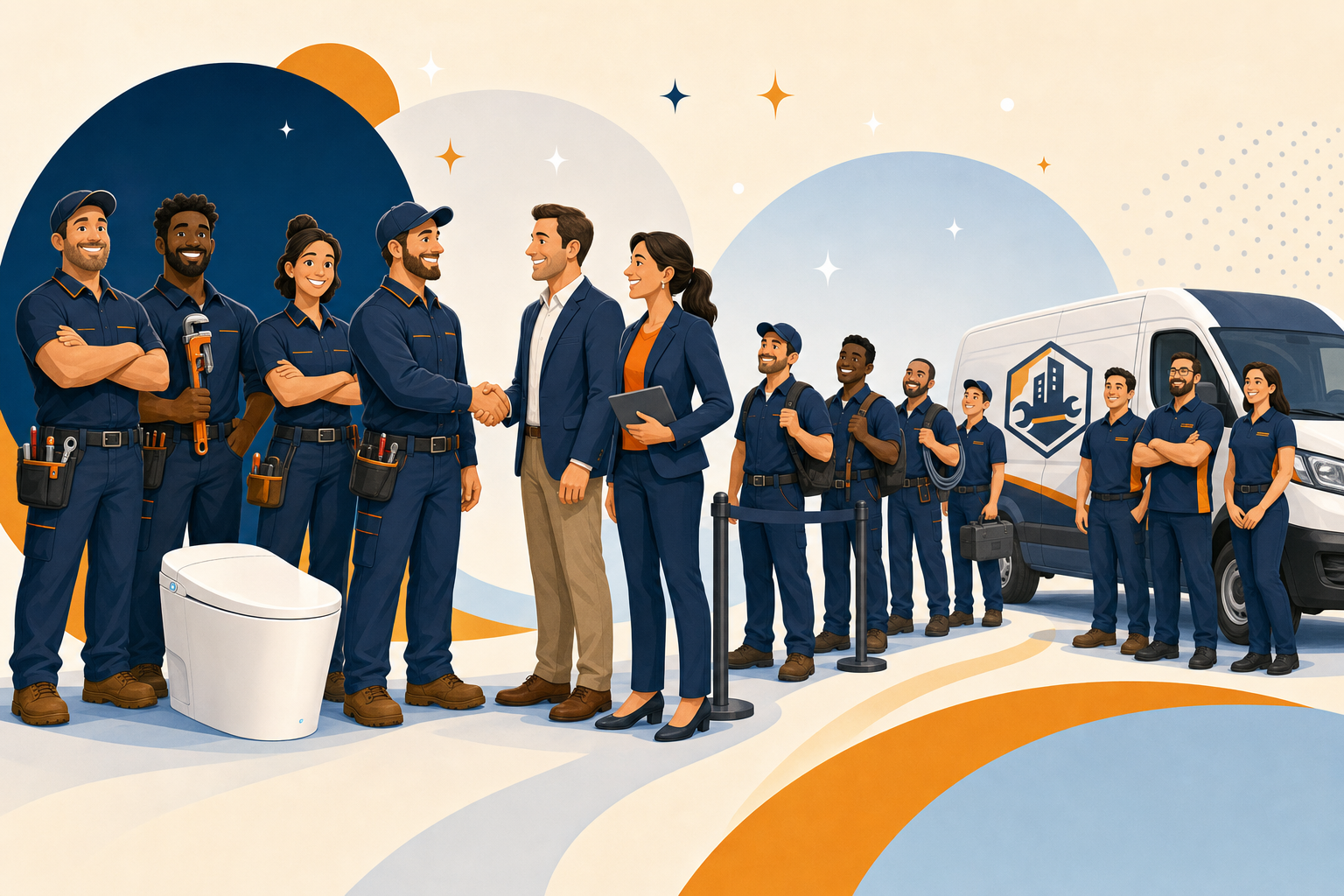 Individual installers and partner companies joining the Smart Toilet Install Partners family